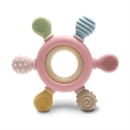 Massaggiagengive in Faggio e Silicone “TIMONE” Deep PINK